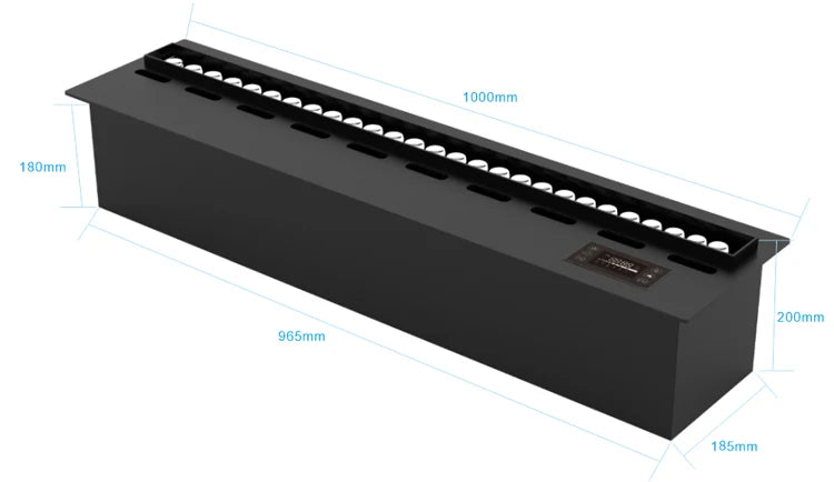 Modern 3D Waterproof 3D Outdoor Garden Yarn Steam Electric Fireplace Steel Fire Atomization Simulation for Hotels