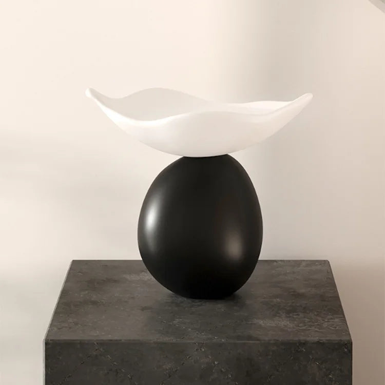 Business Gift Modern Simple Geometric Resin Decorations Living Room Cabinets Tabletops Decorations Fruit Storage Trays