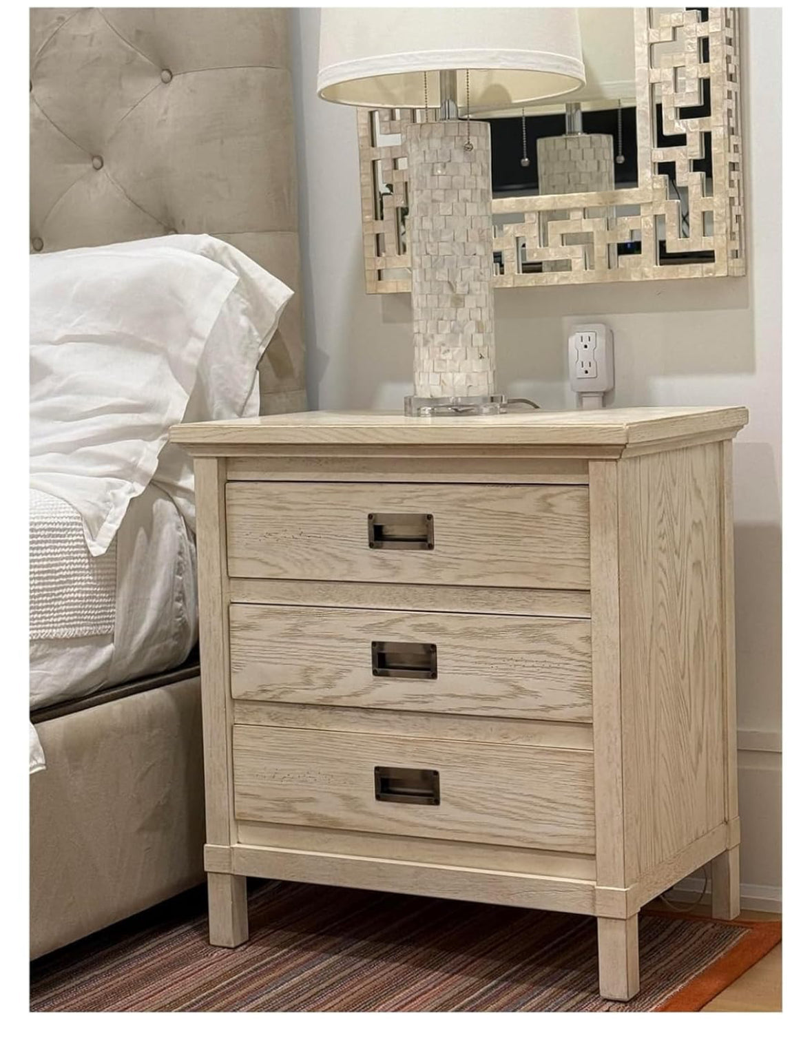 Power Outlet Extender – Extends 22”-30”, rotates 180°, adds 2 AC outlets + USB-A & USB-C. Great for hard-to-reach spots like behind couches.