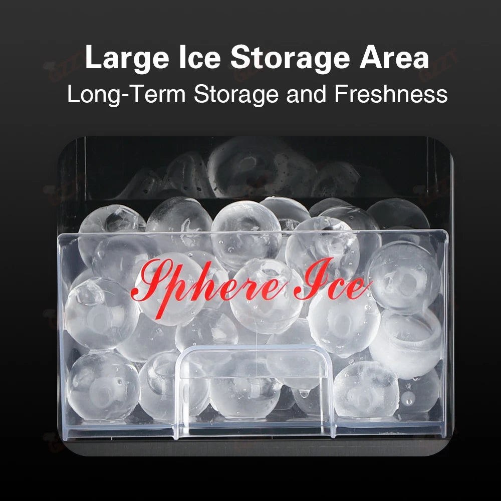 GZZT 50mm/55mm Electric Ice Ball Maker Machine Sphere Ice Machine Ice Cube Making Machine Whisky Drinking Bar Ice Making Machine