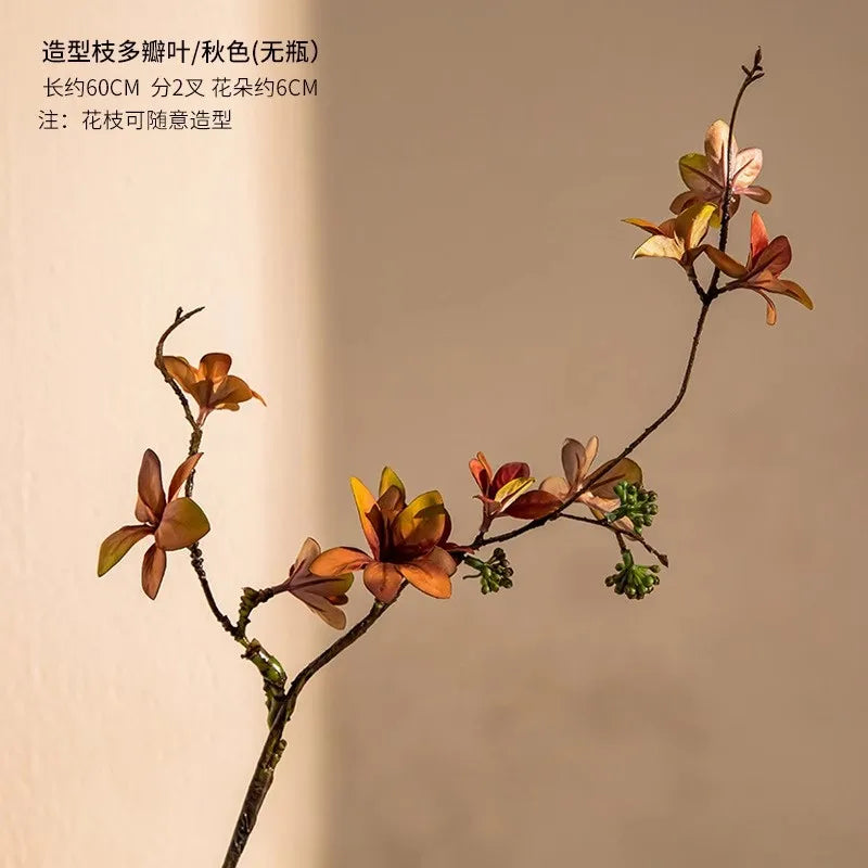 Nordic Light Luxury Home Decor Frosted Glass Vase Living Room Decoration Table Flowers Hydroponic Vase Terrarium Decor