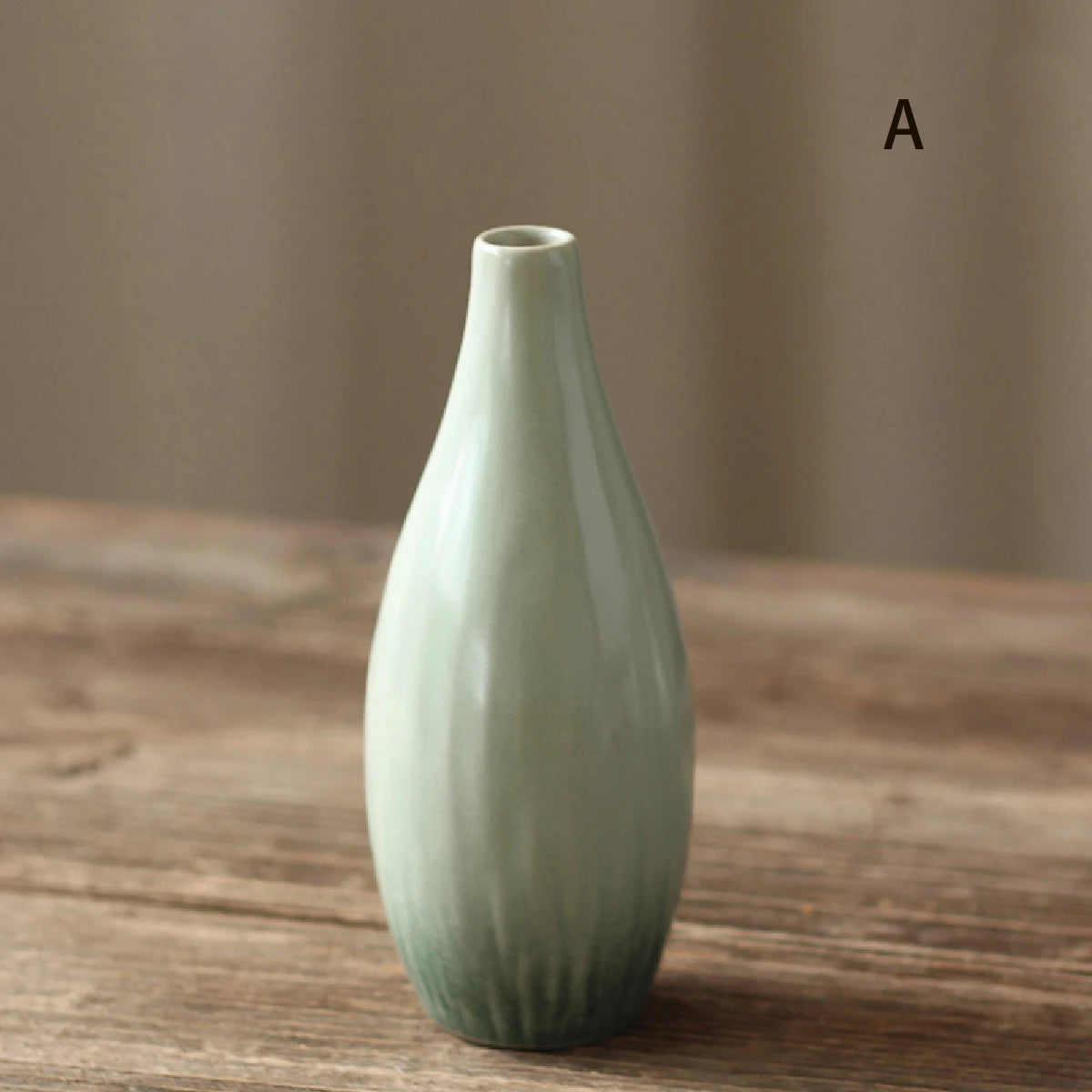 Simple ceramic vase decoration, living room home dining table decoration, hydroponic plant small vase