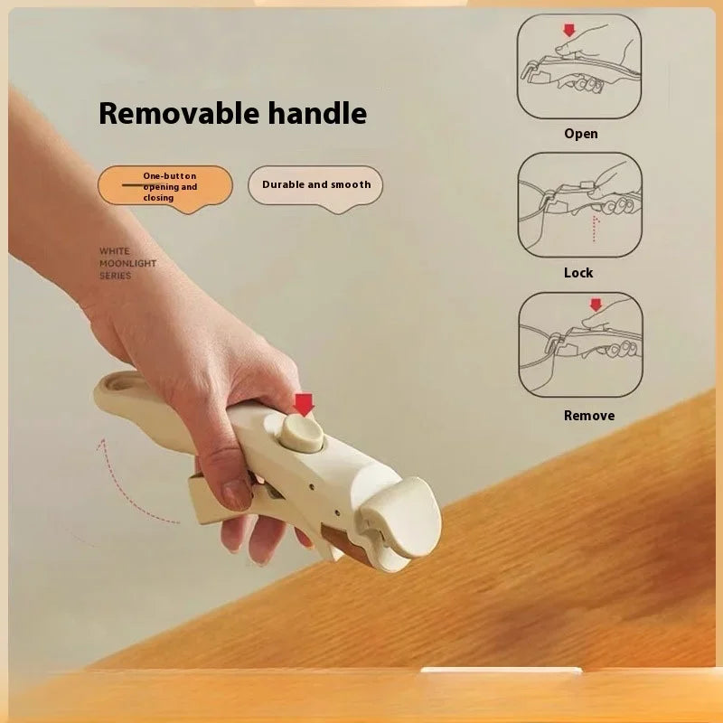 19cm Pot Handle Removable Handles Handle for Detachable Removable Cookware for Korean for Kims Cooking Non-stick Pan Set