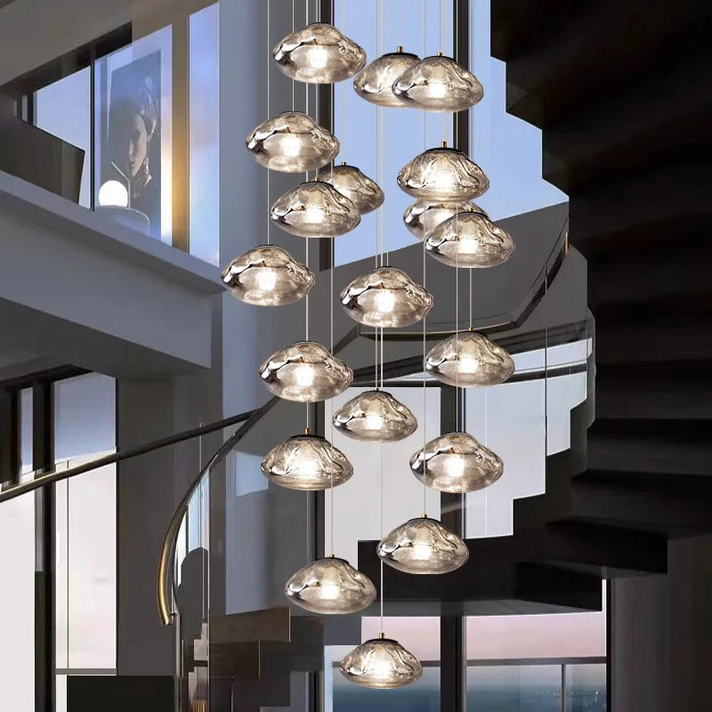 Modern decor led lights rings pendant light lamps for living room led Chandeliers for dining room hanging light indoor lighting