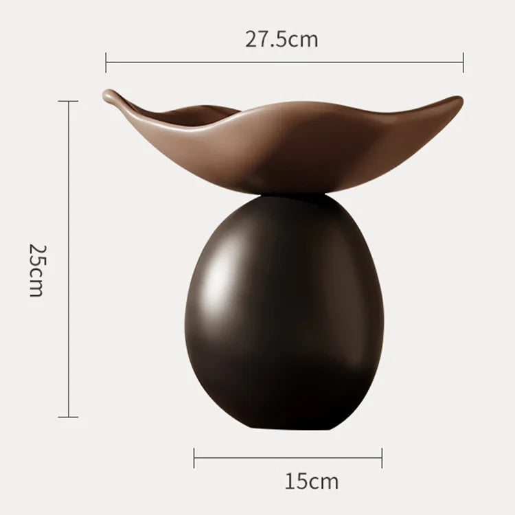 Business Gift Modern Simple Geometric Resin Decorations Living Room Cabinets Tabletops Decorations Fruit Storage Trays