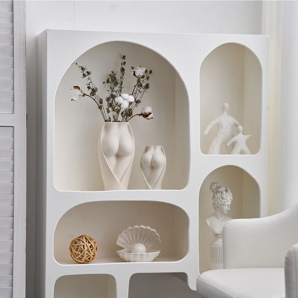 Decorative vases for flowers modern flower vase decoration home room decor nordic ceramic vase dried flower pots art plant pot