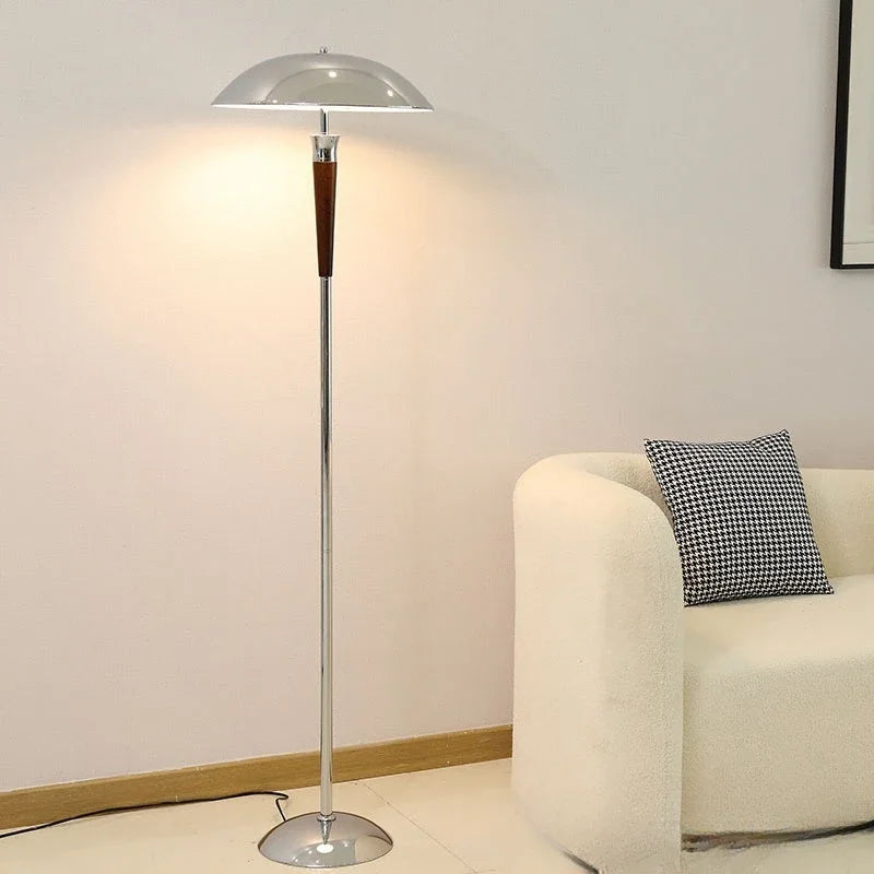 Solid Wood Antique Led Floor Lamp Living Room Sofa Atmosphere Light Retro High-end  Luxury Homestay Bedroom Study table Lighting