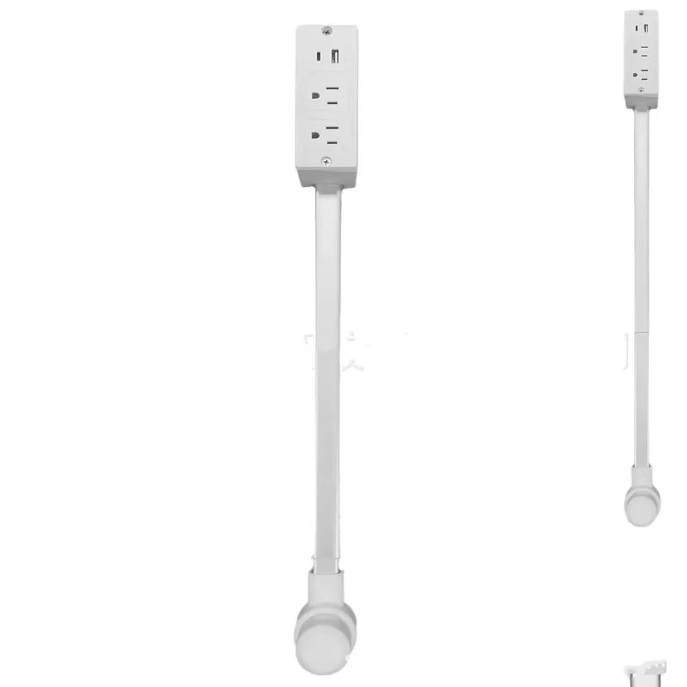 Power Outlet Extender – Extends 22”-30”, rotates 180°, adds 2 AC outlets + USB-A & USB-C. Great for hard-to-reach spots like behind couches.