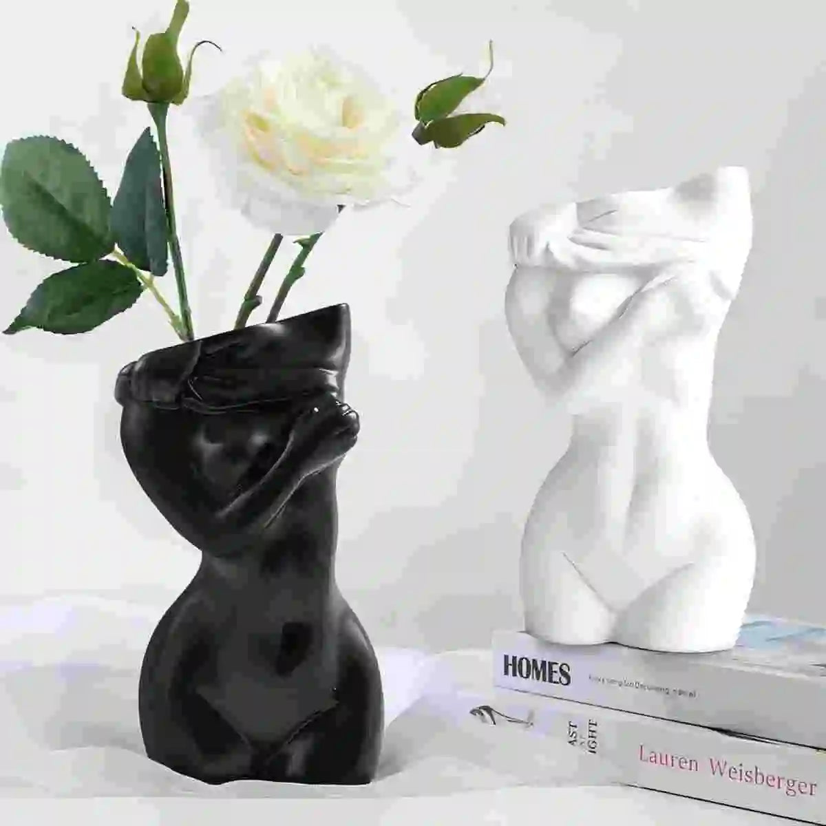 Female Body Vase Body Vase Feminine Form Flower Pot Creative Vase Bathroom Decoration Bohemian Vase