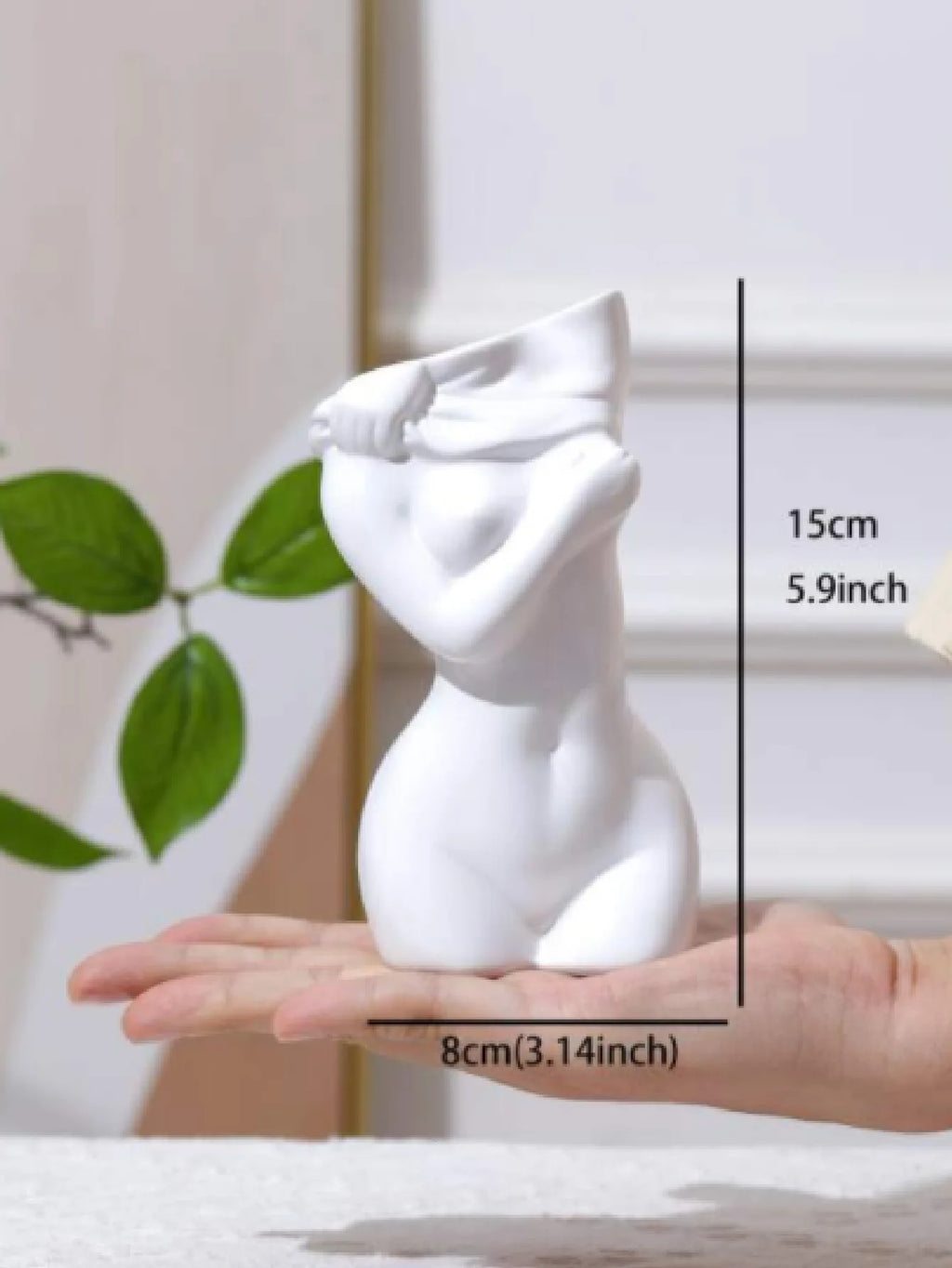 Female Body Vase Body Vase Feminine Form Flower Pot Creative Vase Bathroom Decoration Bohemian Vase