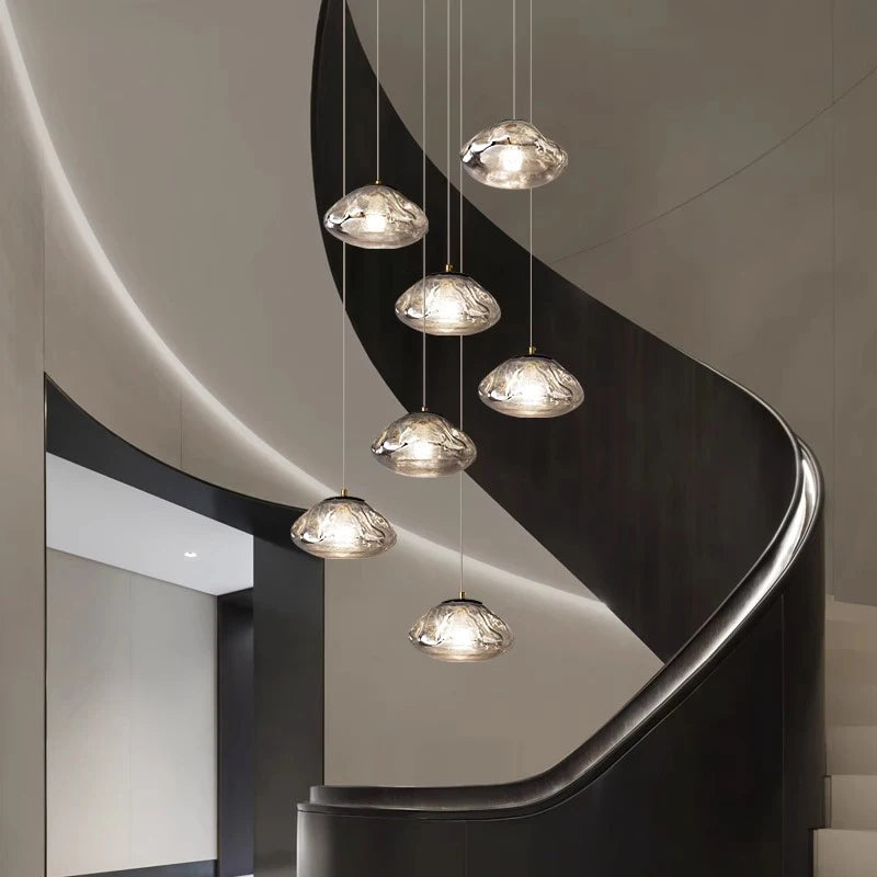 Modern decor led lights rings pendant light lamps for living room led Chandeliers for dining room hanging light indoor lighting