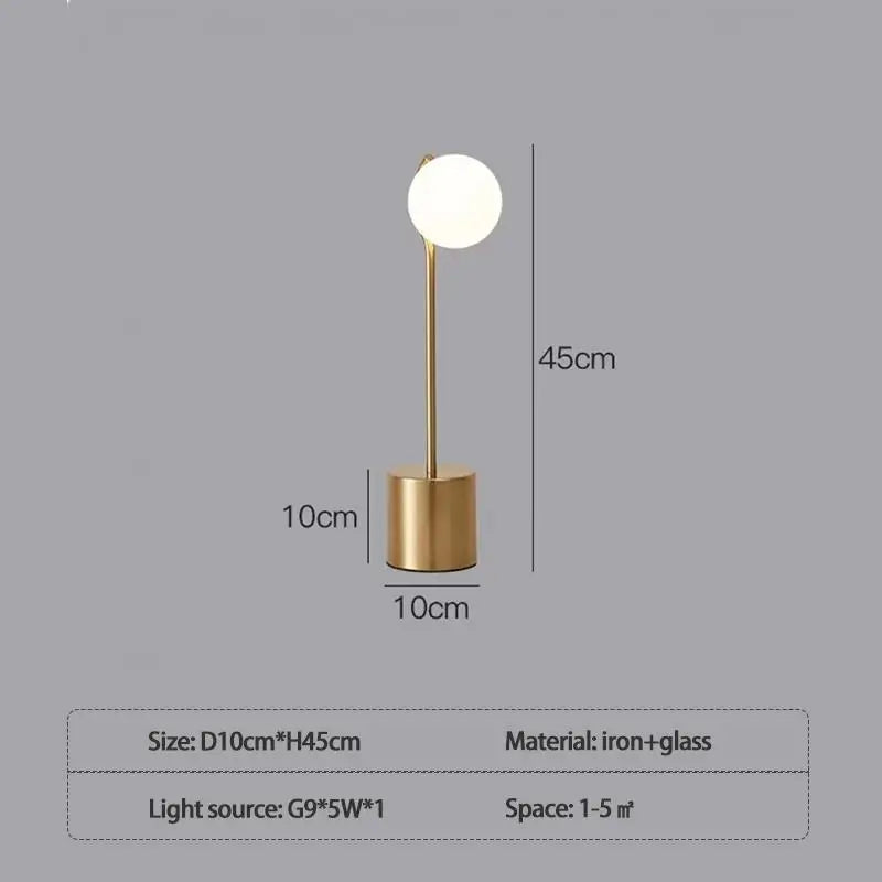 Post modern floor lamp Simple glass lamps Living Room Bedroom Home Decoration Office Accessories bedroom bedside lamps
