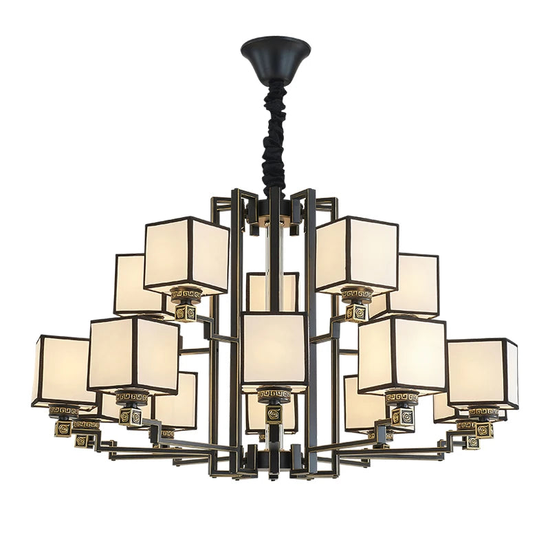 Living Room Light New Dining Room Light Bedroom Light Retro Home Lighting Fixtures Ceiling Chandelier Led Light Decoration Home