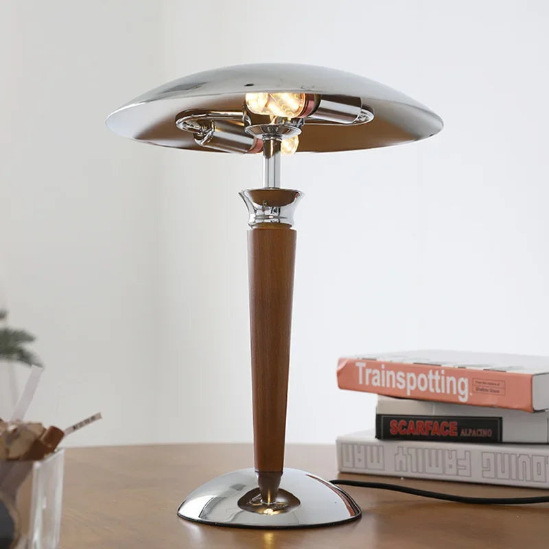 Solid Wood Antique Led Floor Lamp Living Room Sofa Atmosphere Light Retro High-end  Luxury Homestay Bedroom Study table Lighting