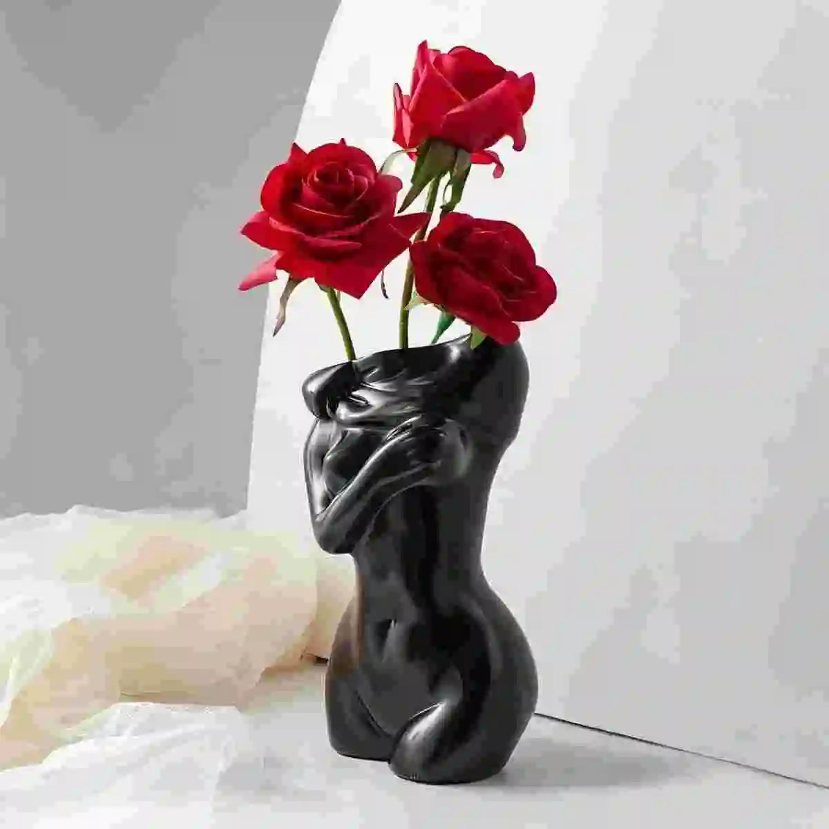 Female Body Vase Body Vase Feminine Form Flower Pot Creative Vase Bathroom Decoration Bohemian Vase