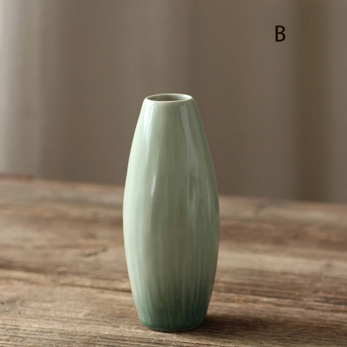 Simple ceramic vase decoration, living room home dining table decoration, hydroponic plant small vase