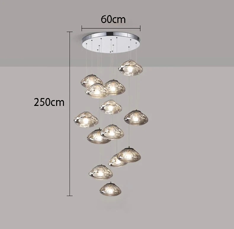 Modern decor led lights rings pendant light lamps for living room led Chandeliers for dining room hanging light indoor lighting