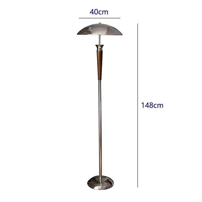 Solid Wood Antique Led Floor Lamp Living Room Sofa Atmosphere Light Retro High-end  Luxury Homestay Bedroom Study table Lighting